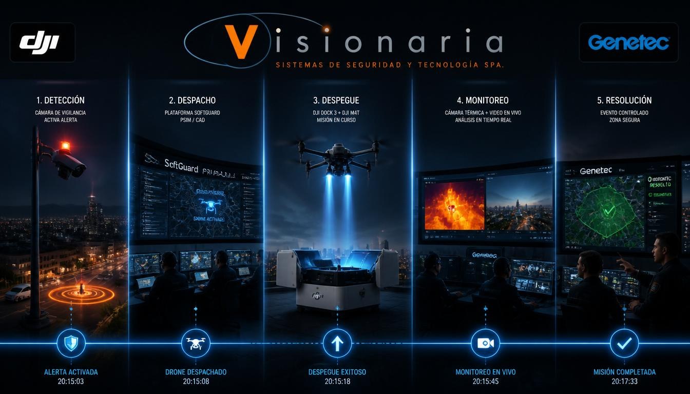 Central Táctica de Drones — Visionaria